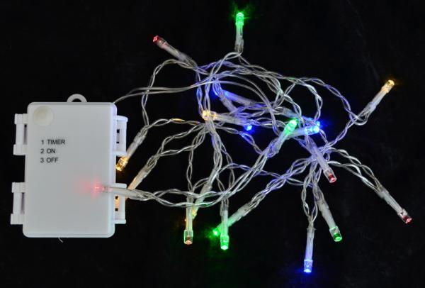 Гірлянда LED Yes! Fun вулична 15 ламп 1,6 м 1 режим Молочно-білий (801130)