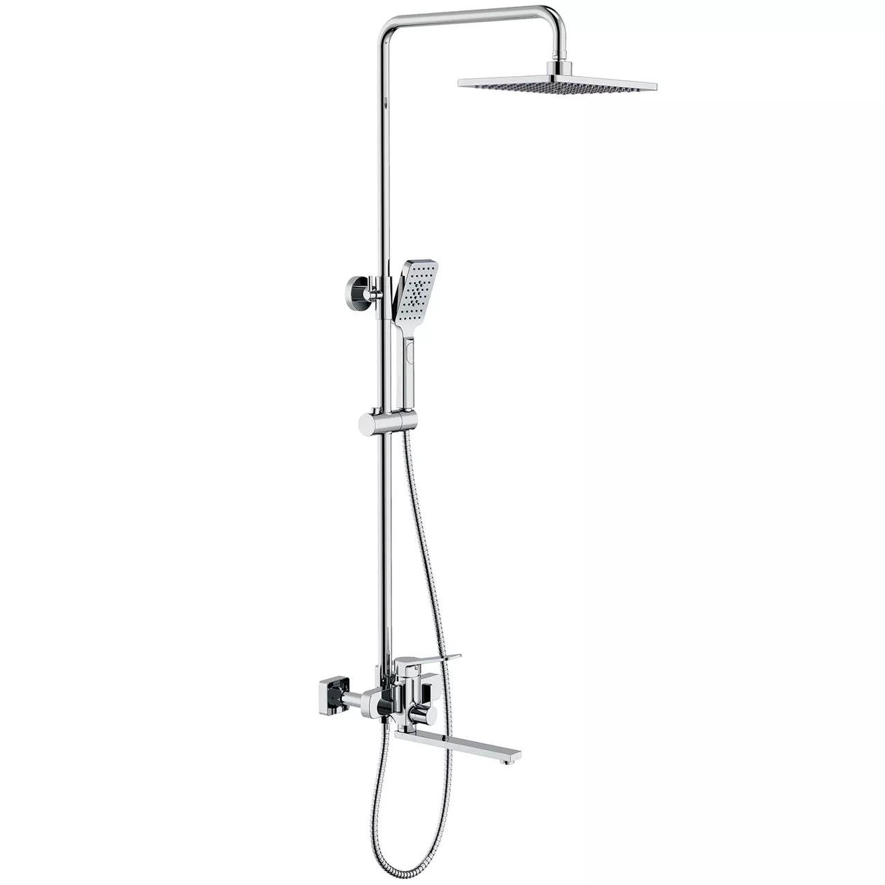 Душова система із змішувачем Frap F2461 Хром (117415) Душова система із змішувачем Frap F2461 Хром (117415)