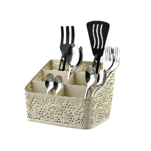 Подставка-фраже Lace Tuffex для столовых приборов 140х150 мм Кофейный