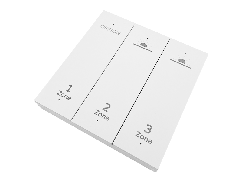 Переключатель групповой настенный Tuya Smart LED WiFi	клавишный (8049)