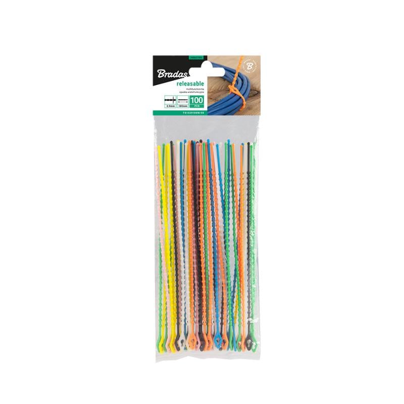 Стяжки разъемные многофункциональные 100 шт./2,9 х 180 мм (TS1329180M/100)