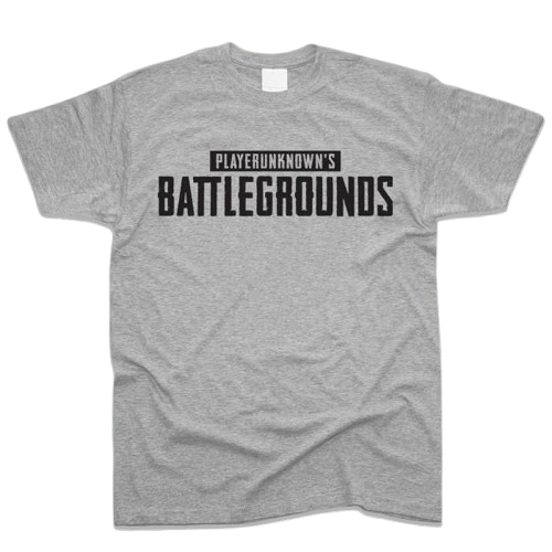 Футболка Fruit of the Loom "Logo PlayerUnknown's Battlegrounds" M Сірий (4194803)