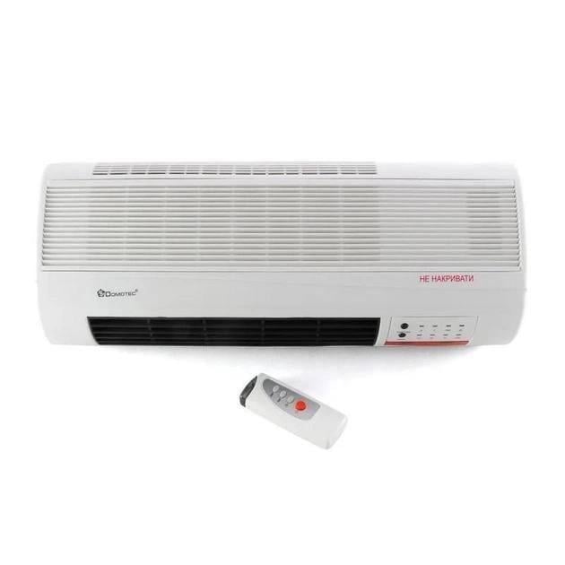 Тепловентилятор Domotec MS-5961 2000W настінний керамічний з пультом (3-4-MS-5961)