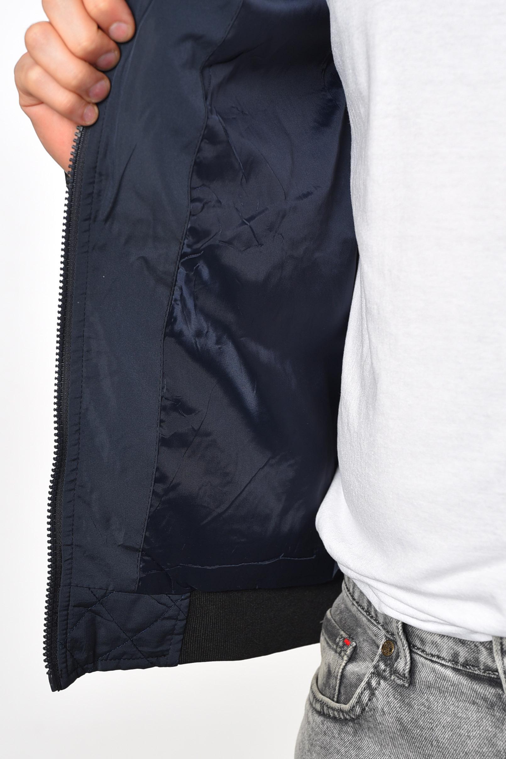 Ветровка мужская демисезонная XS Темно-синий (175564) - фото 4