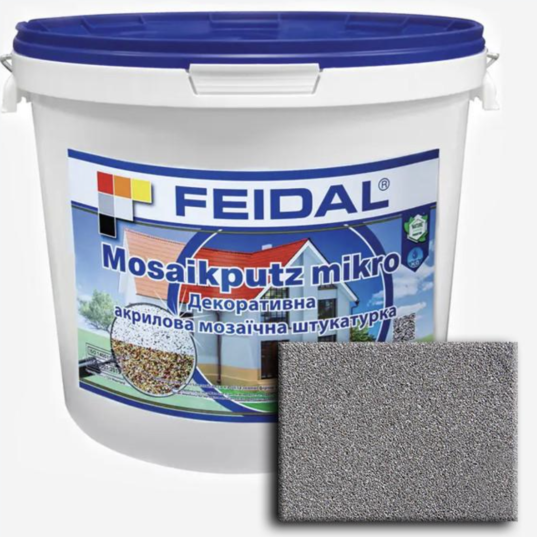 Декоративна штукатурка акрилова Feidal Mosaikputz mikro M08 мозаїчна 25 кг (27582103)