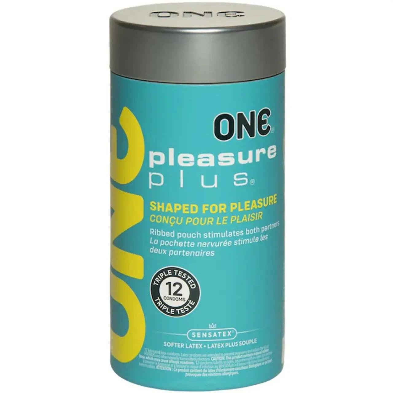 Набор презервативов ONE Pleasure Plus с мешочком на конце и внутренними ребрами 12 шт. (ONE110434) - фото 1 Набор презервативов ONE Pleasure Plus с мешочком на конце и внутренними ребрами 12 шт. (ONE110434) - фото 1