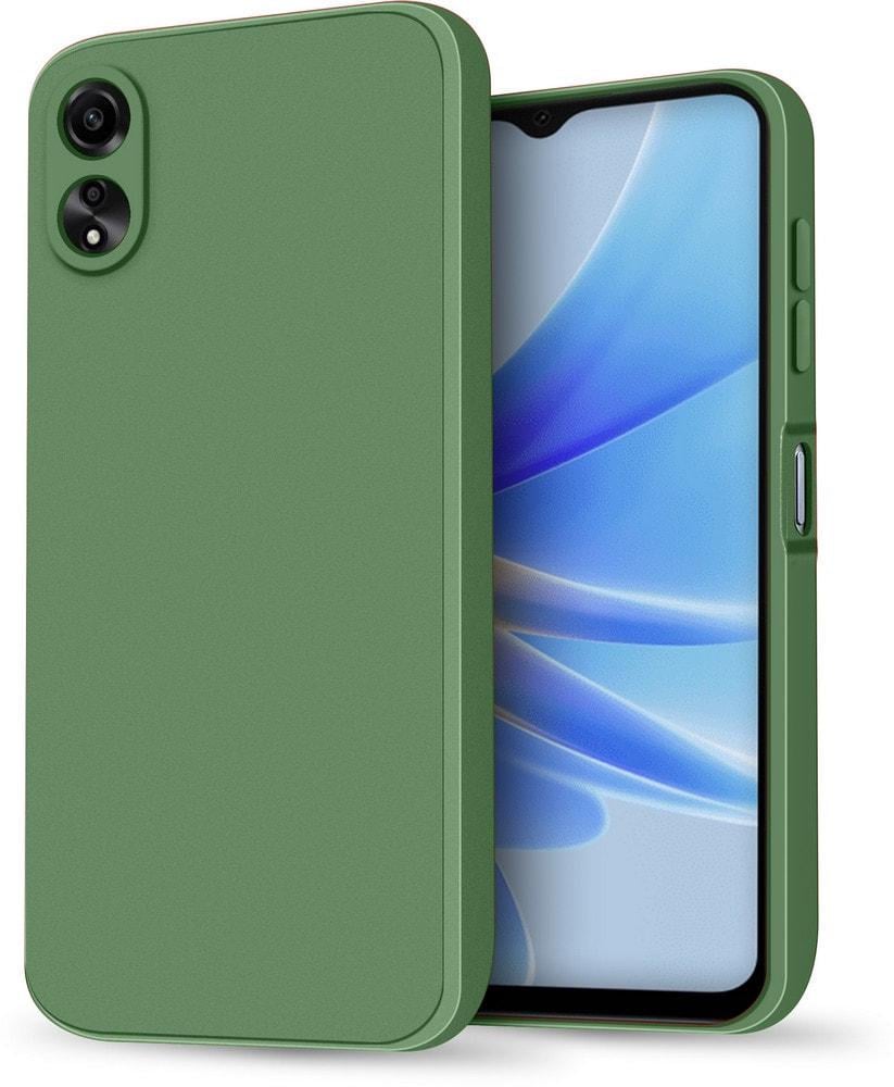 Силіконовий чохол HardCorner OPPO A17/A17k (з мікрофіброю) Khaki (35399-17)