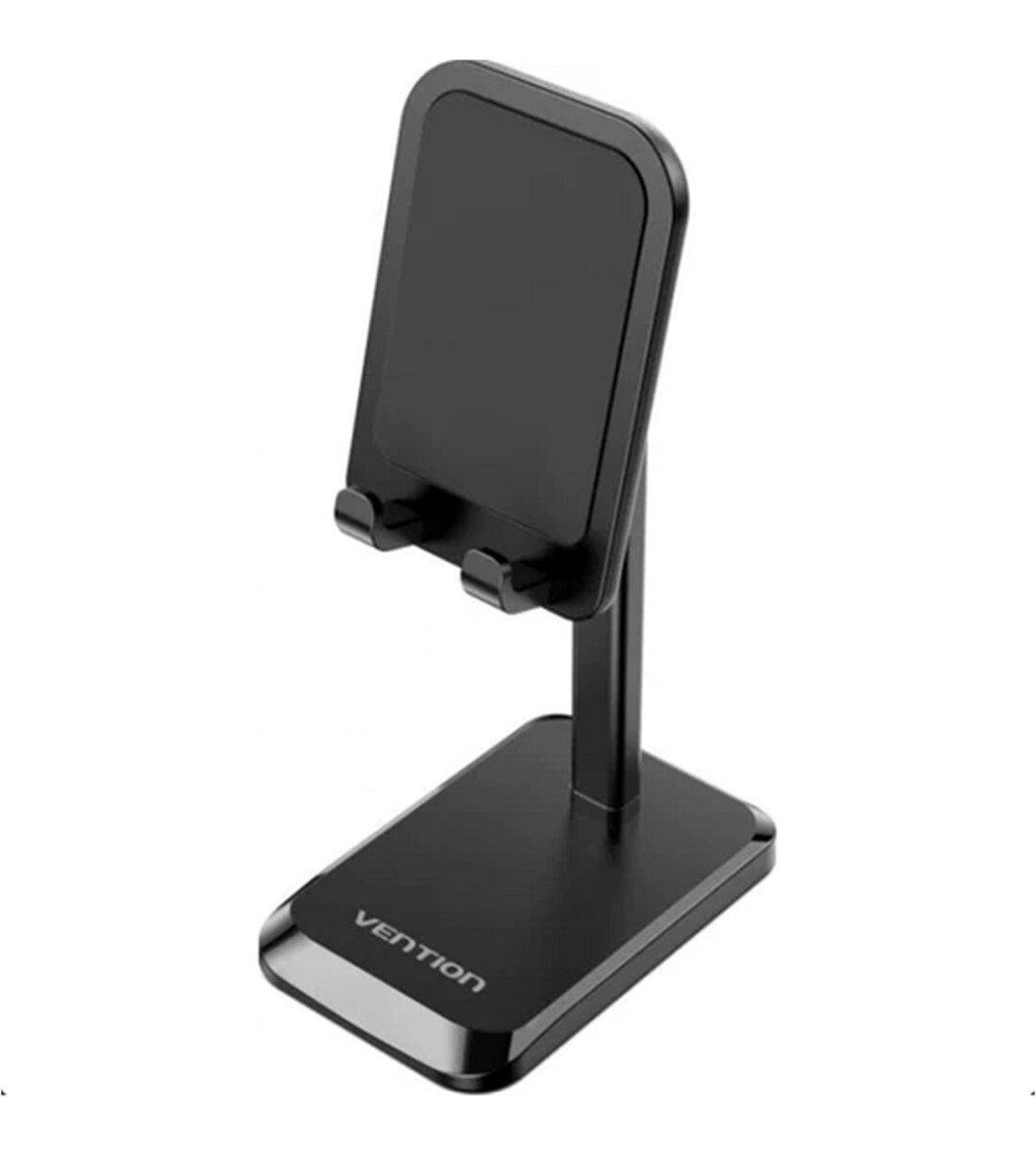 Подставка для телефона Vention KCQB0 Height Adjustable Desktop Cell Phone Stand Aluminum Alloy Type Black (18410093)