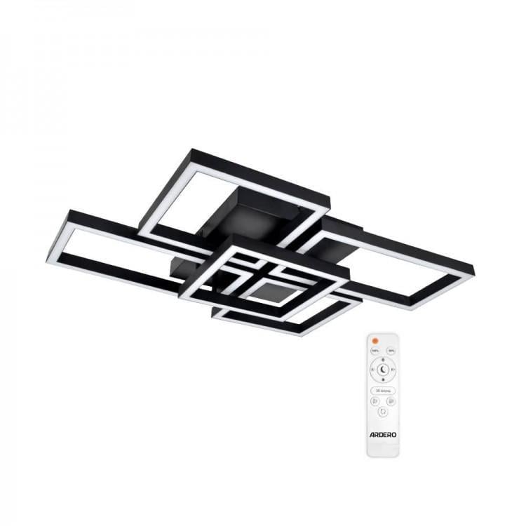 Люстра светодиодная ARDERO Smart AL6495ARD URBAN B 95 Вт Черный (27712744)