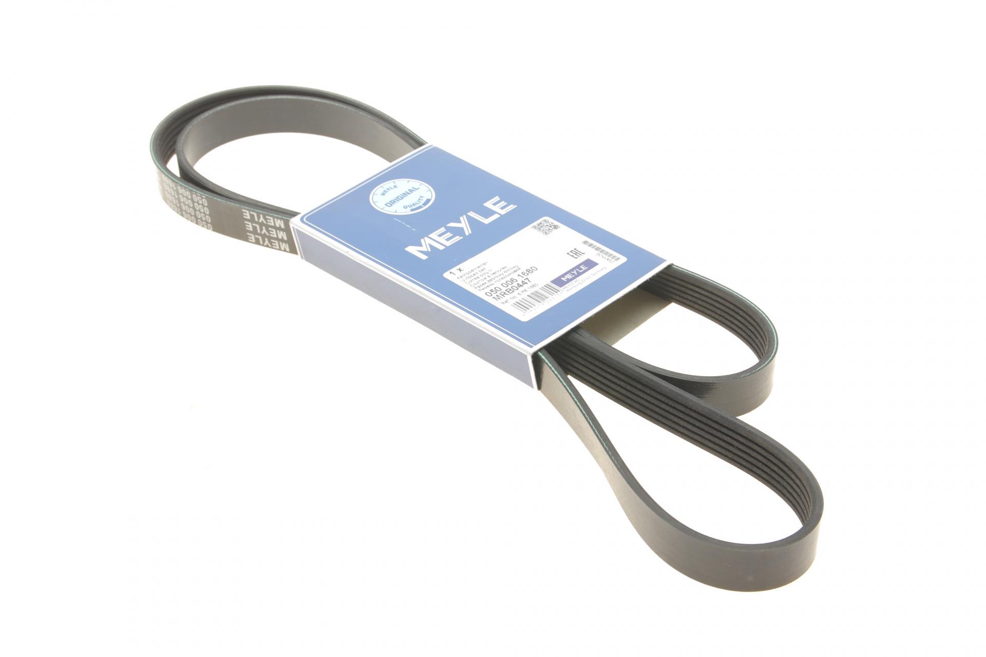 Ремень генератора Meyle Citroen Berlingo 1.9D 1868 6PK1680- 050 006 1680