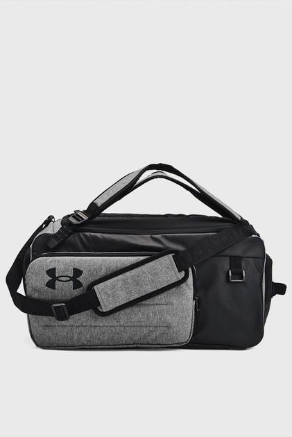 Спортивна сумка Under Armour Contain Duo MD BP Duffle 50L Уні 60x47x30 см Сірий (1381919-025)