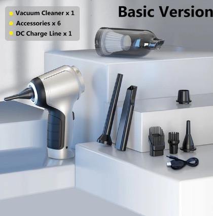 Пылесос автомобильный беспроводной Vacuum Cleaner HL-107 Basic Version st-6645 с фильтром (1850481301) - фото 2