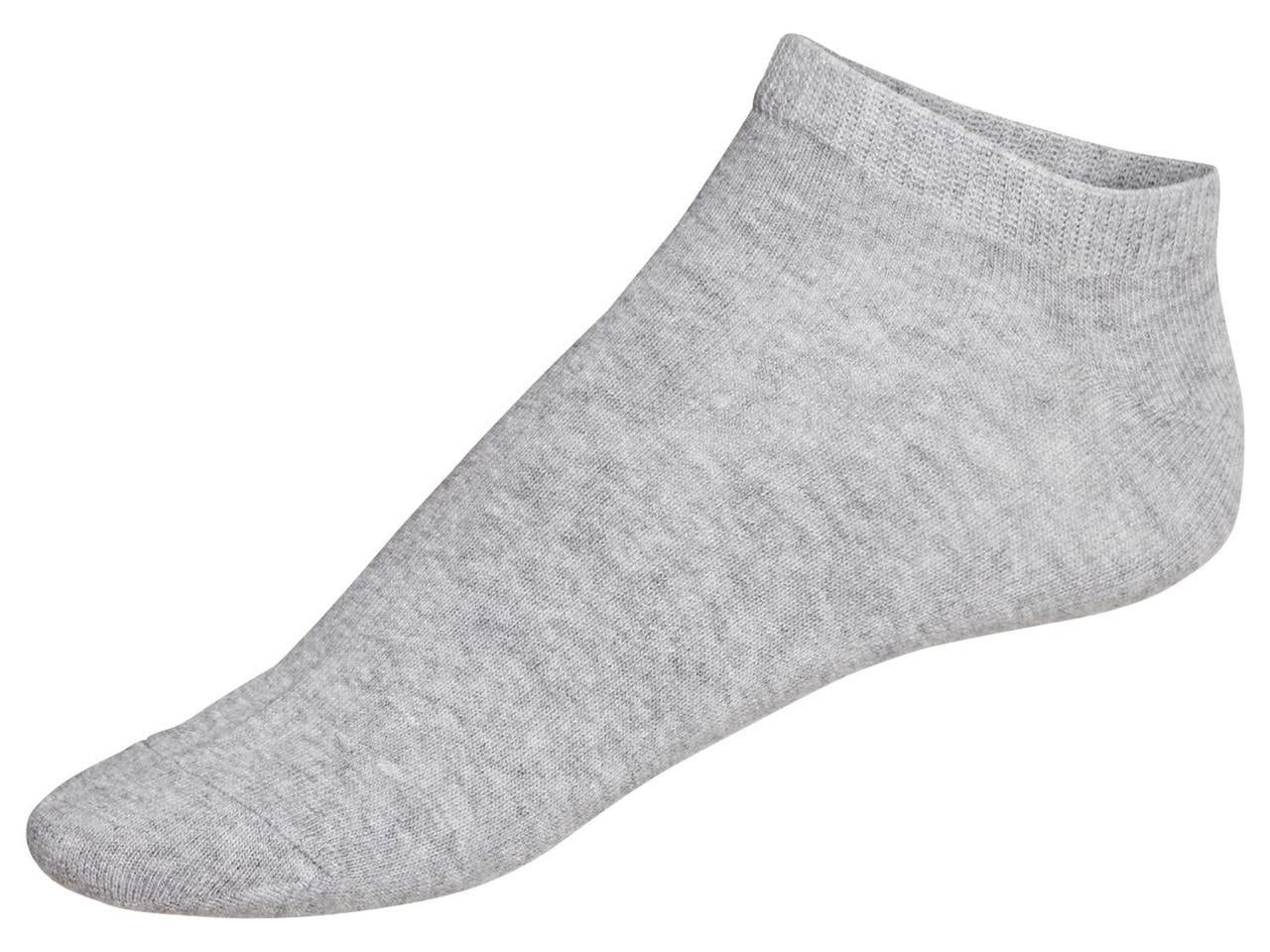 Носки короткие для женщины Esmara LYCRA 473749 р. 35-38 Серый (2997130373)
