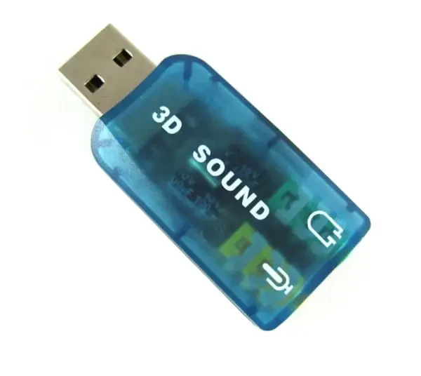 Звукова карта USB для ноутбука/ПК