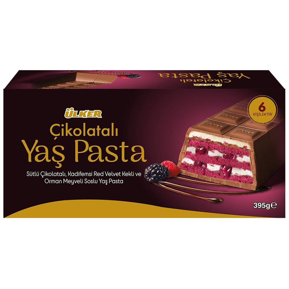 Шоколадка-торт Ulker CiKolatali Yas Pasta 395 г (2619516280)