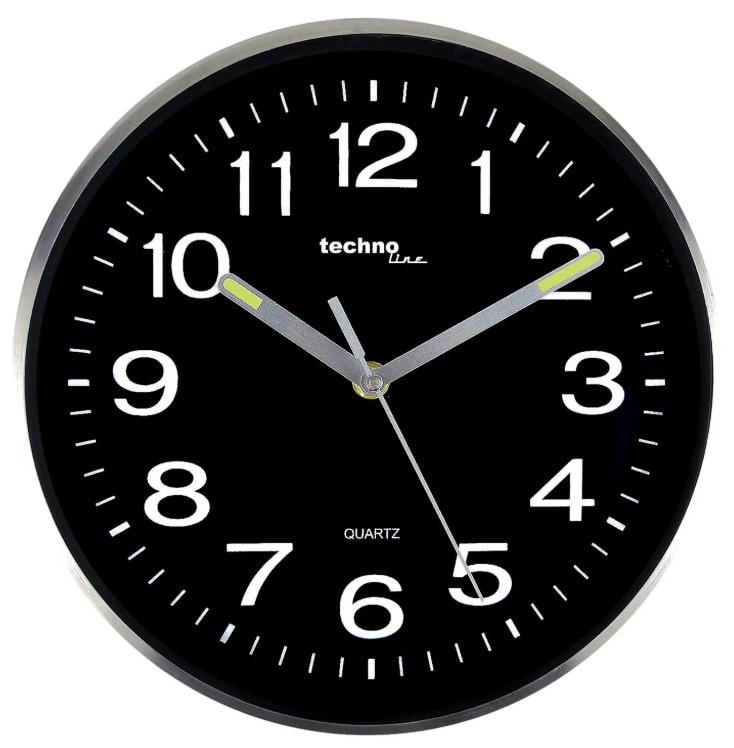 Годинник настінний Technoline WT7620 Black/Silver (WT7620)
