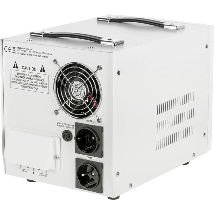 Стабілізатор напруги Kemot SER-3000/3000 VA/145Vac-260Vac - фото 3