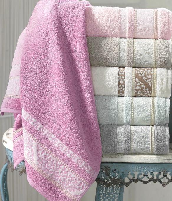 Набор лицевых полотенец Pupilla Lina 50х90 см 6 шт. хлопок (SA-1652)