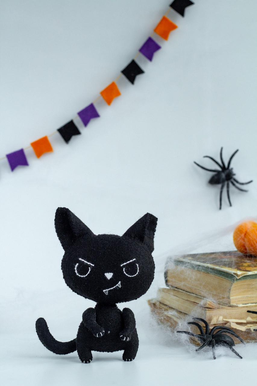 Игрушка Кот Черный (29528492) - фото 3 Игрушка Кот Черный (29528492) - фото 3