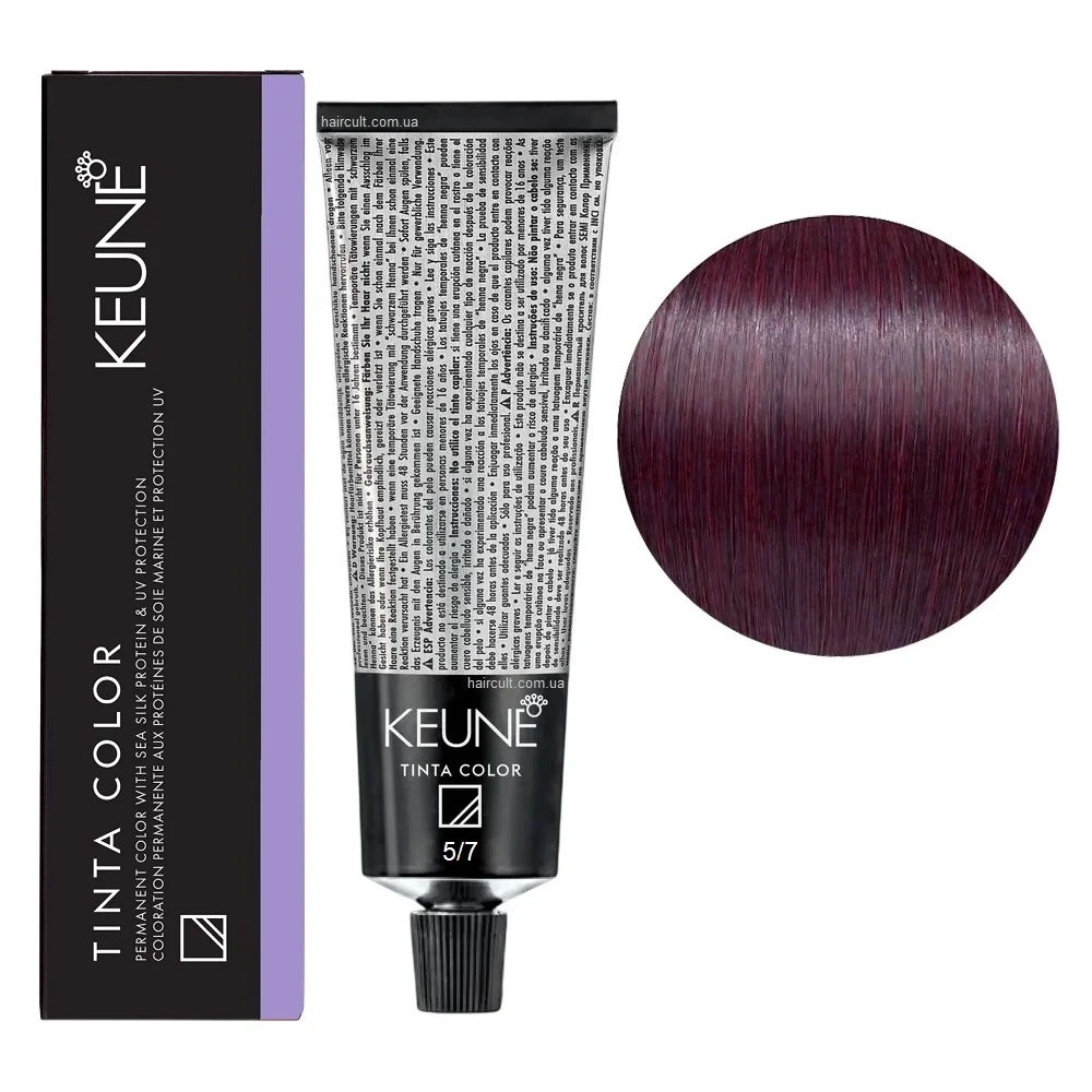 Краска для волос стойкая Keune Tinta Color 5.7 Violet Light Brown 60 мл