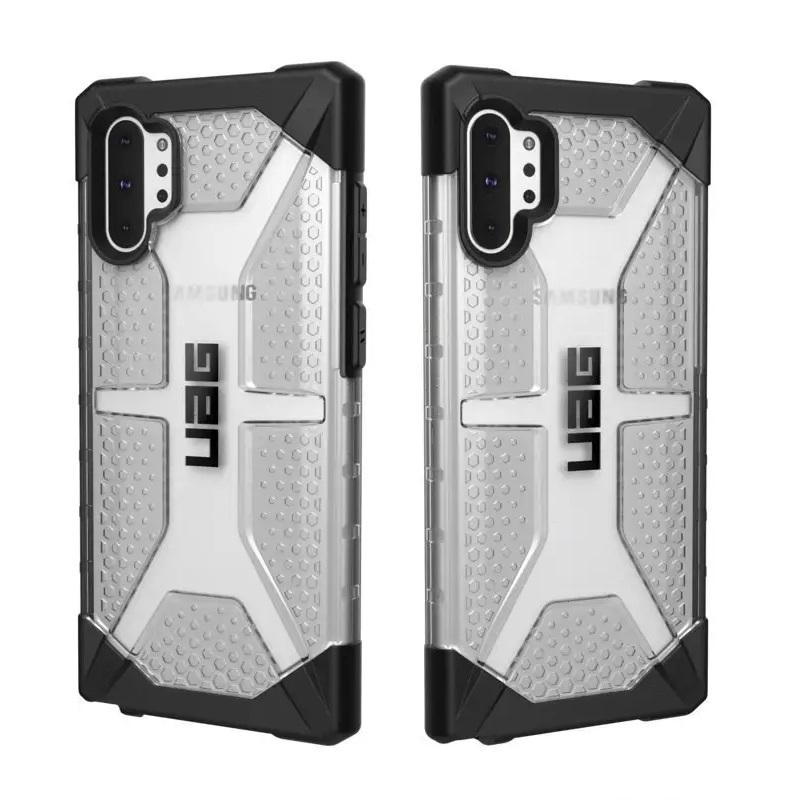 Чехол прозрачный противоударный UAG Plasma для Samsung Galaxy Note 10 Plus (6.8") Ice