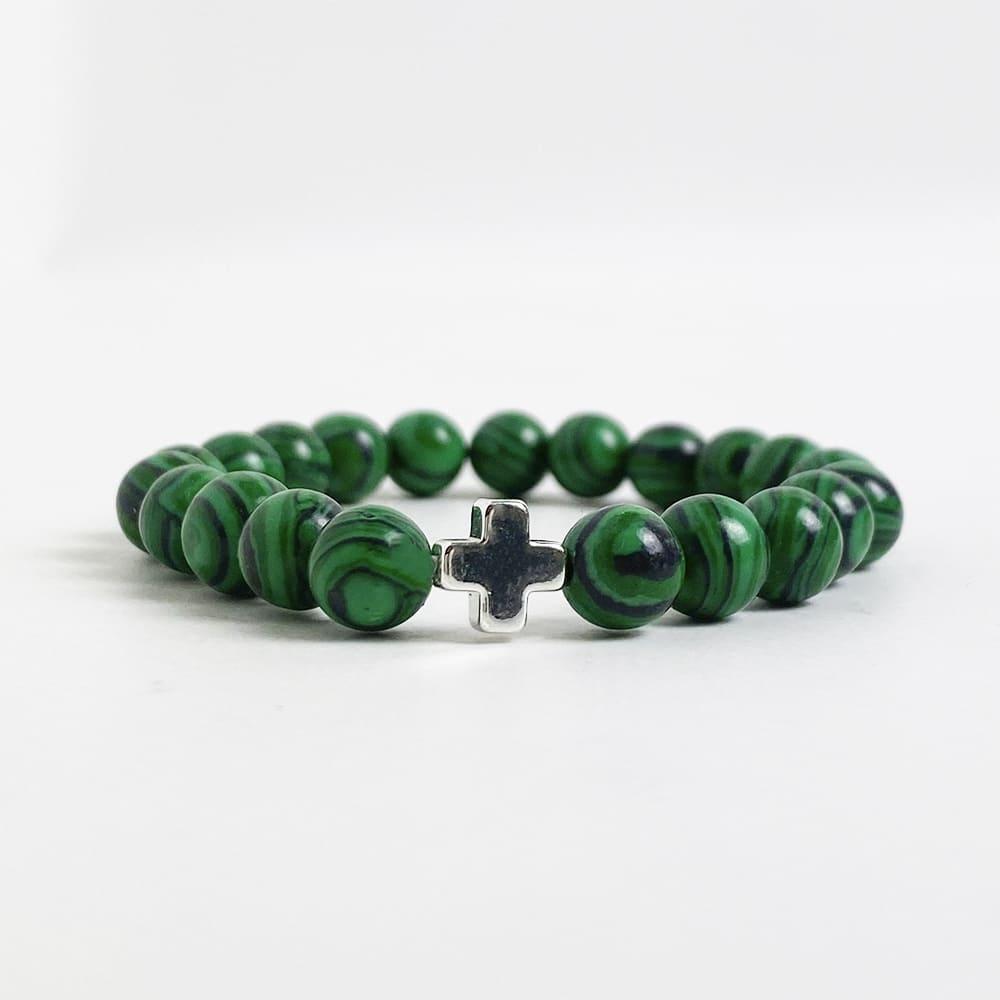 Браслет Малахит Зеленый (9041-265)