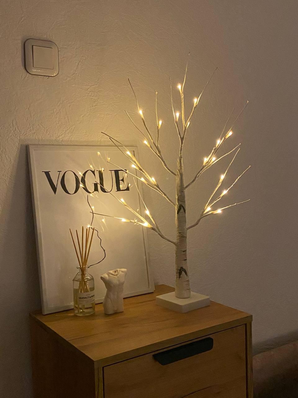 Світильник-дерево Берізка від USB та 3АА 60 см (1270) - фото 3