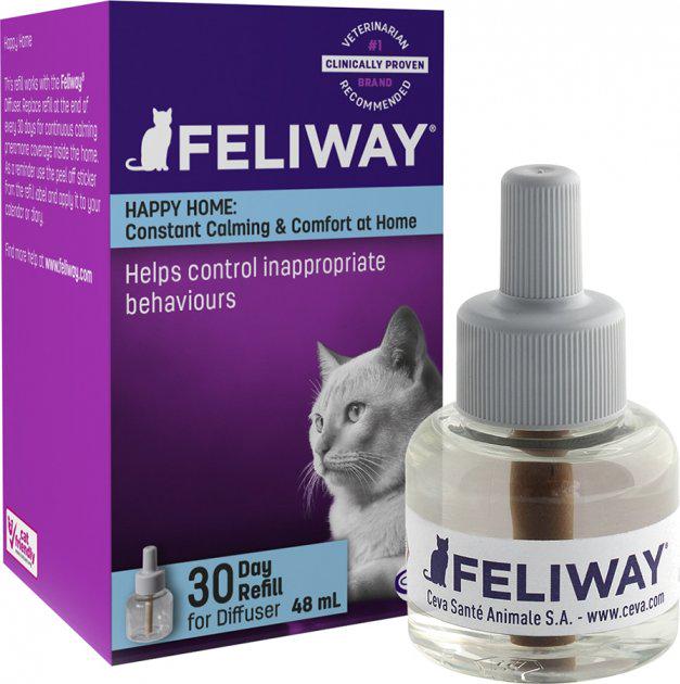 Средство для кошек во время стресса CEVA Feliway Classic успокаивающее 48 мл (3411112255146)