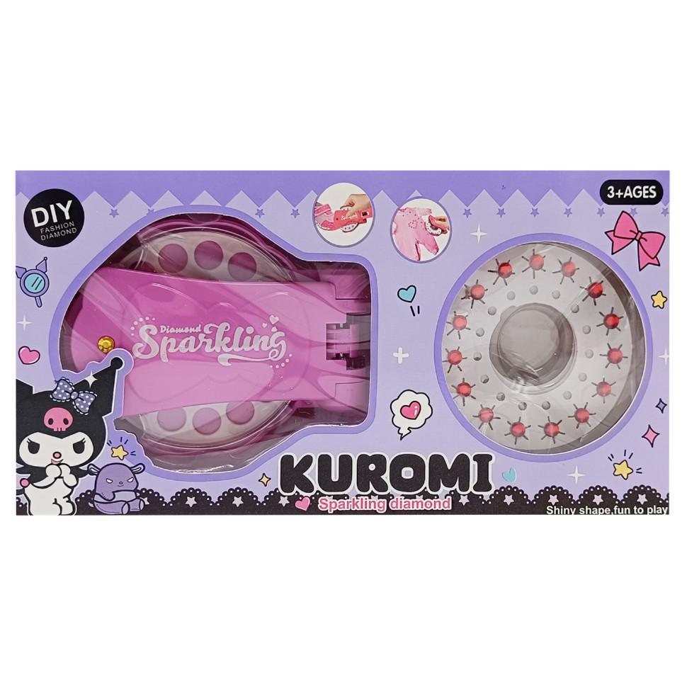 Набір для творчості Kuromi DM249-132 Violet пристрій для кріплення страз стрази