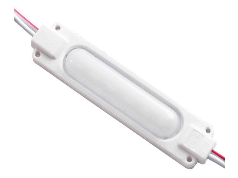 Модуль светодиодный LEDUA 5730-6smd 1,6W 12V IP65 линза Белый (1726)
