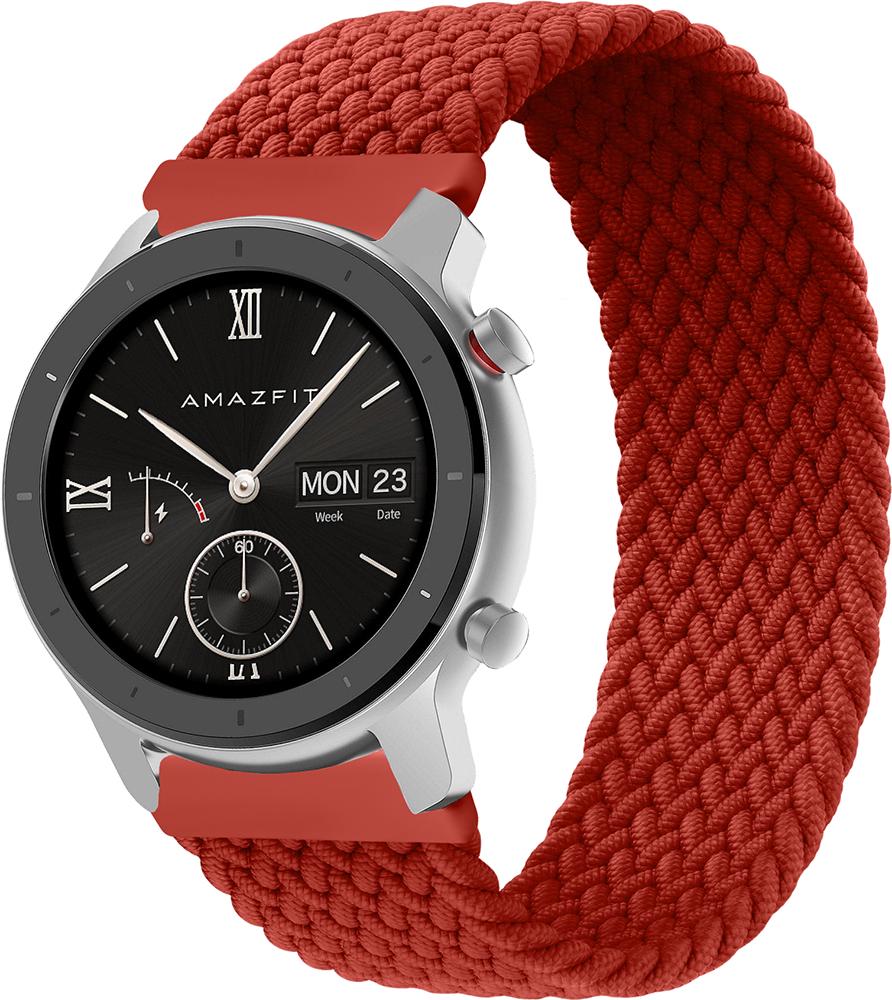 Ремешок Solo Loop для Amazfit GTR 42 мм (135 мм) Red (20946)