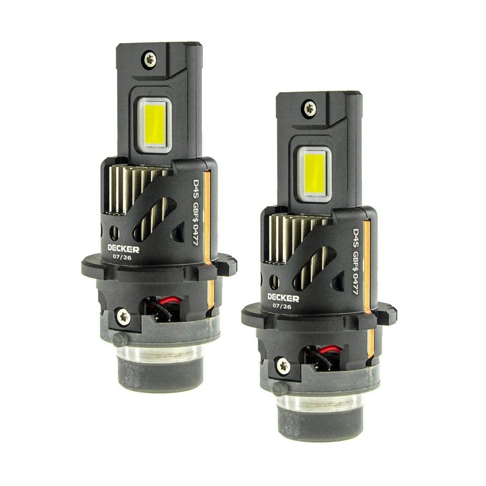 Светодиодные лампы Decker LED PL 07 6K D4S 6000K 12000Lm CanBus 2 шт. (НФ-00009458)