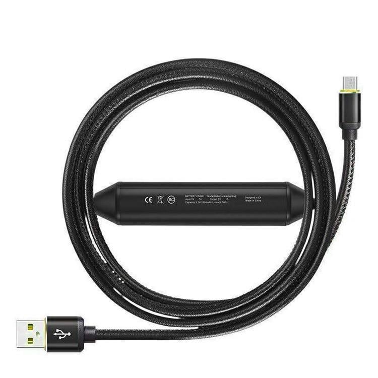 Кабель MIUSB MPC001 Bettery Cable для зарядки и передачи данных с Power Bank 2600mAh type-C (702552522)