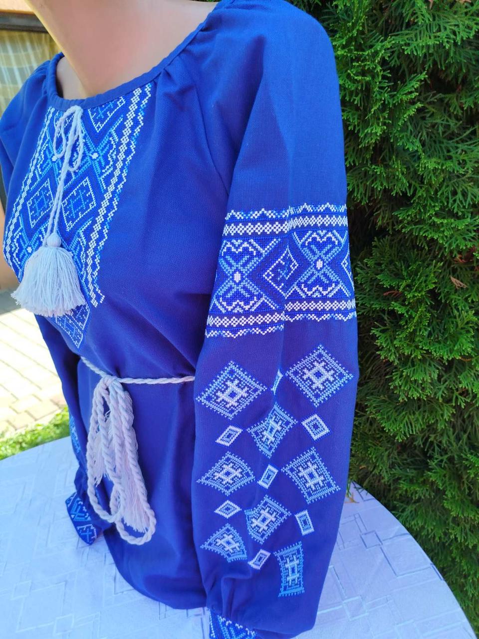 Вишиванки парні Орнамент р. 42 Синій (1323996674) - фото 4