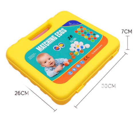 Навчальна гра Кульки та цифри 26 яєць (16) - фото 5 Навчальна гра Кульки та цифри 26 яєць (16) - фото 5