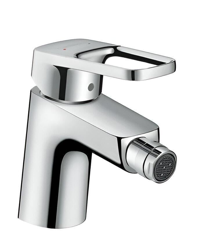 Смеситель для биде Hansgrohe LOGIS LOOP однорычажный со сливным гарнитуром Хромированный (TK-71250000)