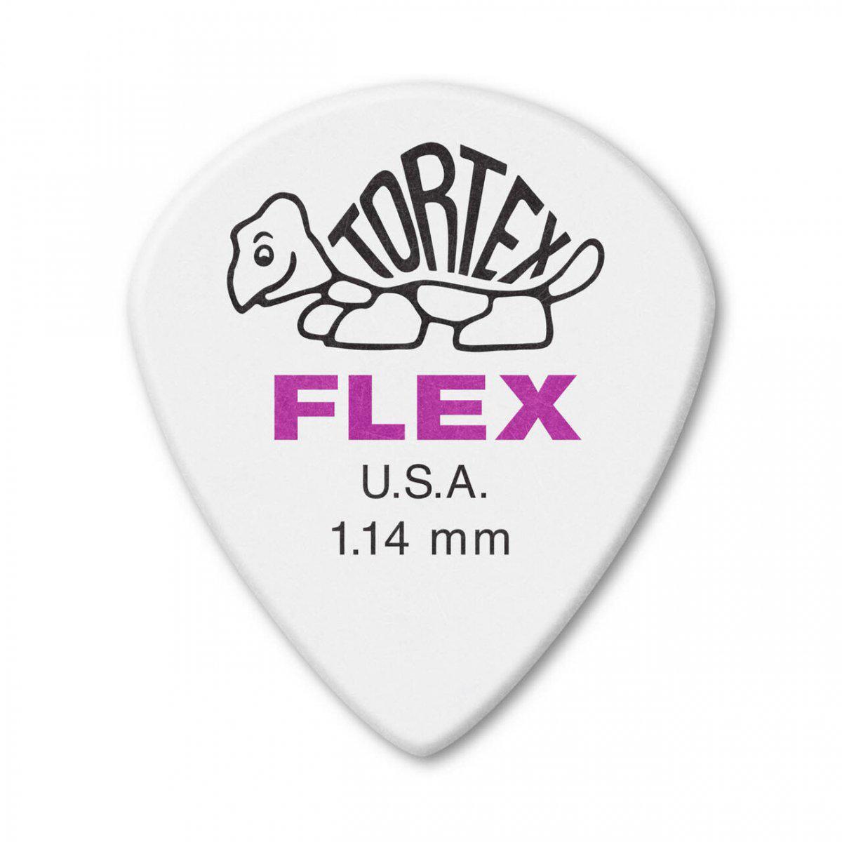 Медиатор Dunlop 468R1.14 Tortex Flex Jazz III 1,14 мм 72 шт. (125909)