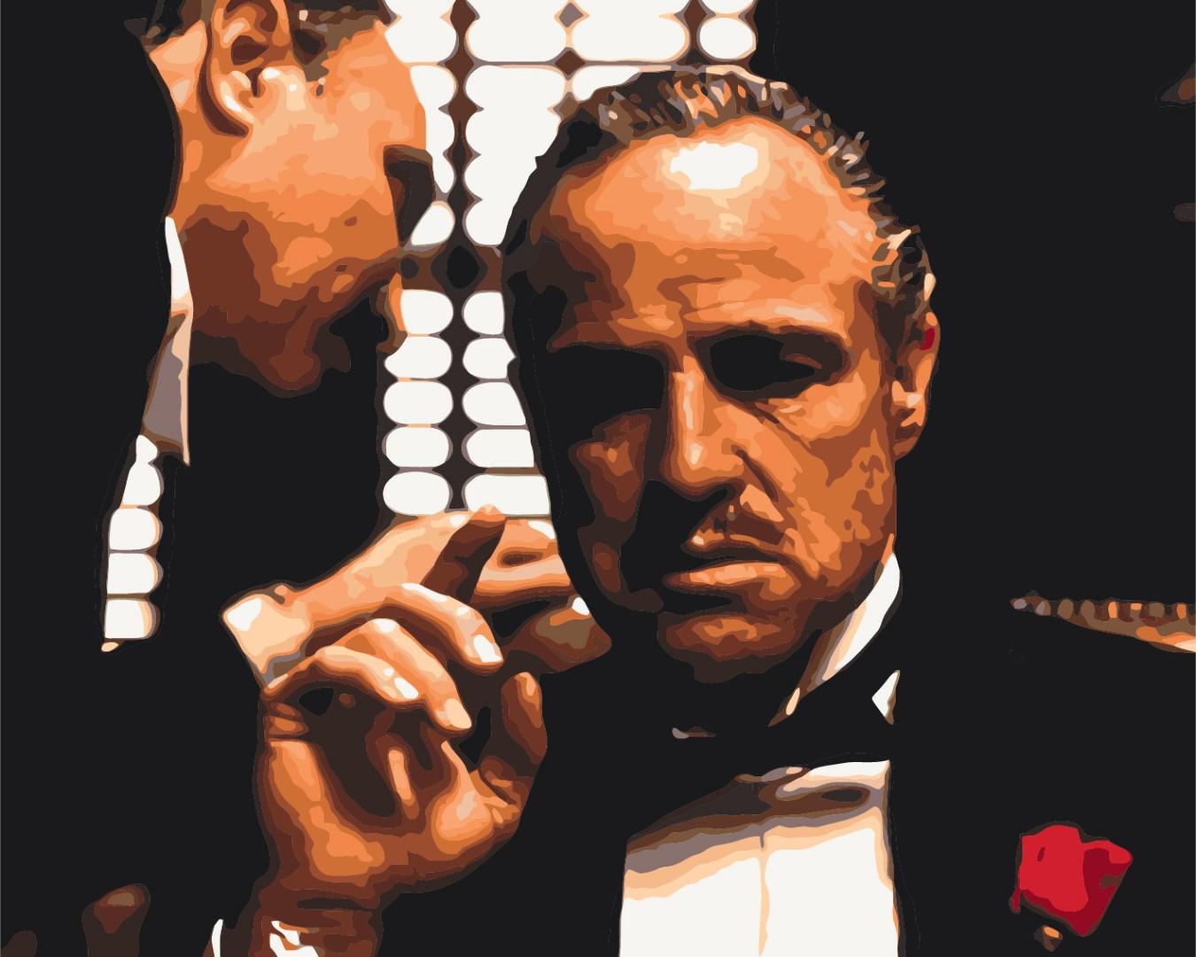 Картина по номерам Brushme Крестный отец 40х50 см (BS4343) Картина по номерам Brushme Крестный отец 40х50 см (BS4343)