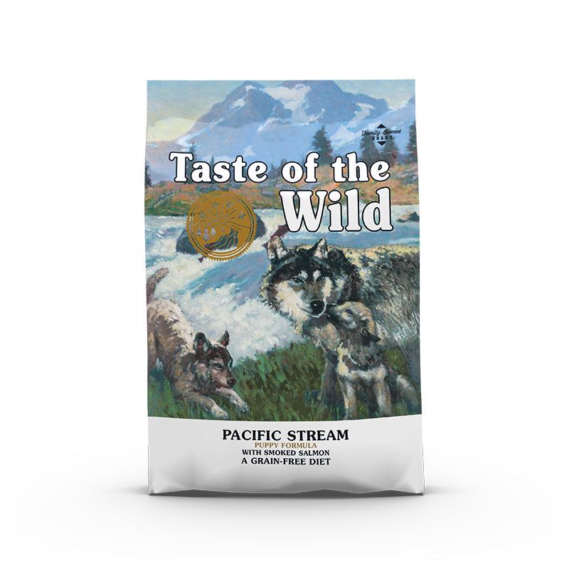 Корм сухой Taste of the Wild Pacific Stream Canine Puppy Formula с копченым лососем для щенков всех пород 2 кг (0074198612451) - фото 2 Корм сухой Taste of the Wild Pacific Stream Canine Puppy Formula с копченым лососем для щенков всех пород 2 кг (0074198612451) - фото 2