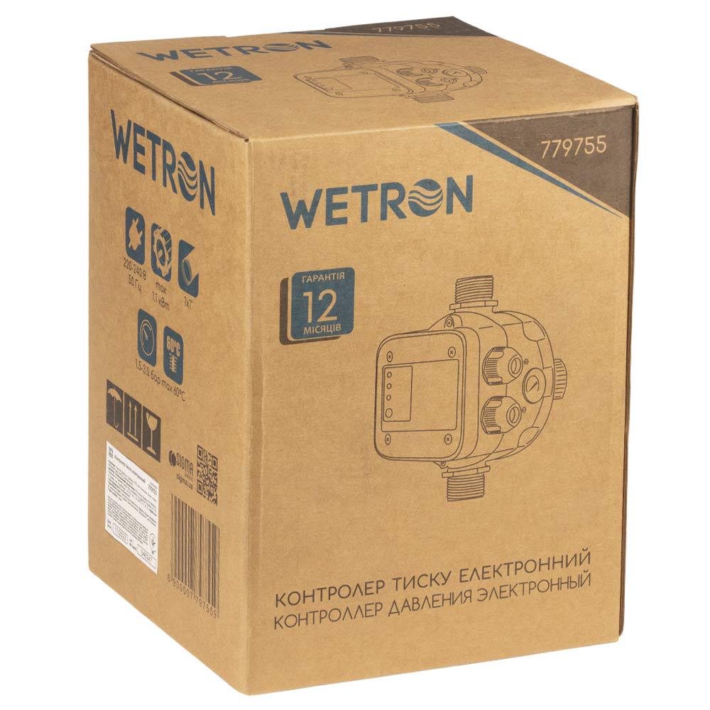 Реле тиску електронне для насосу Wetron DSK-8.1 779755 1,1 кВт 1" (219359) - фото 7