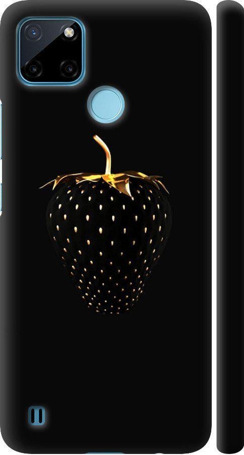 Чехол на Realme C21Y Черная клубника (3585m-2472-42517)
