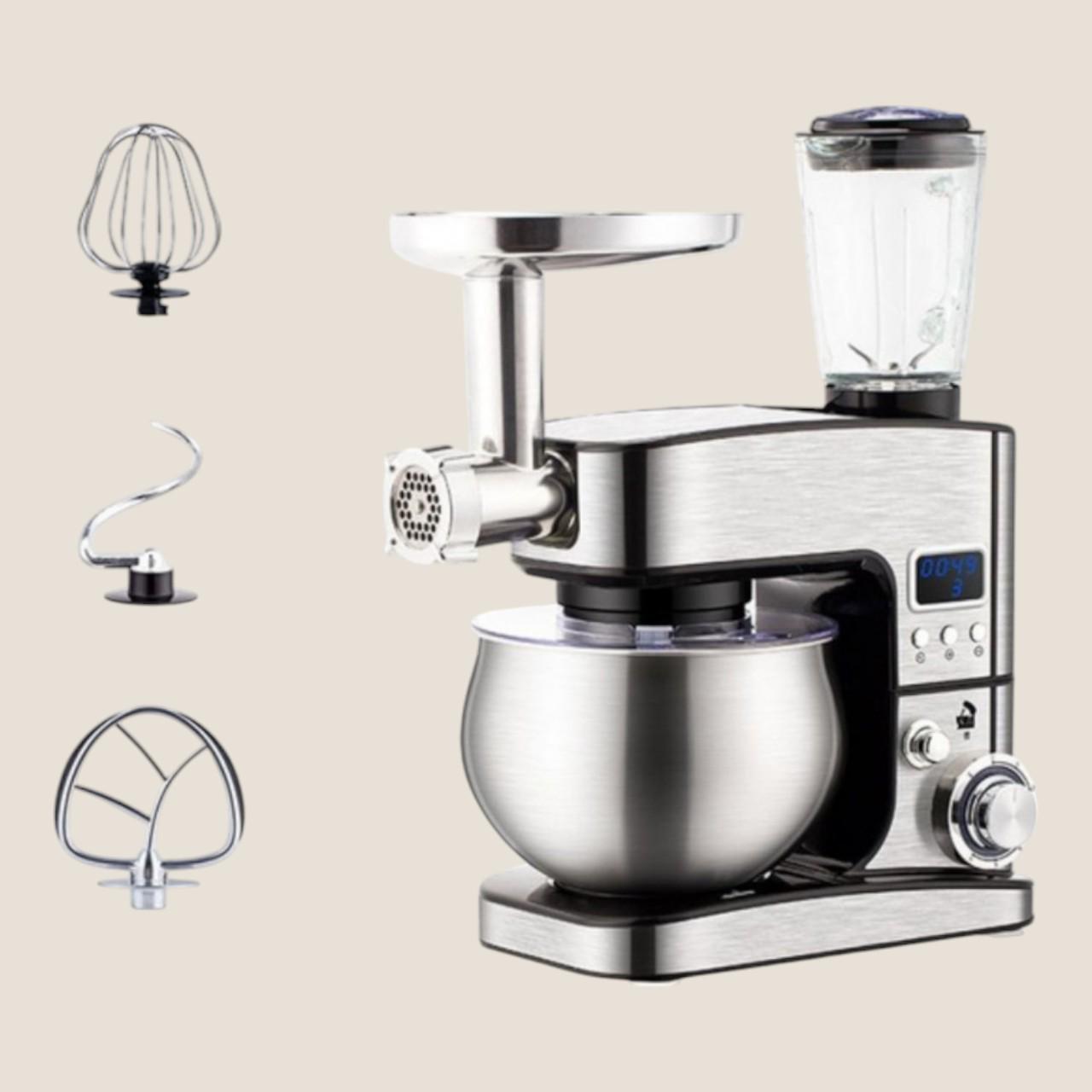 Комбайн кухонний Top Kitchen Tk00225 3 в 1 чаша 7 л 1,5 л 3 насадки 4500 Вт - фото 4 Комбайн кухонний Top Kitchen Tk00225 3 в 1 чаша 7 л 1,5 л 3 насадки 4500 Вт - фото 4