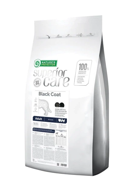 Корм сухий Nature's Protection Superior Care Dark Coat All Breeds для дорослих собак всіх порід з чорним забарвленням шерсті (NPSC47623)