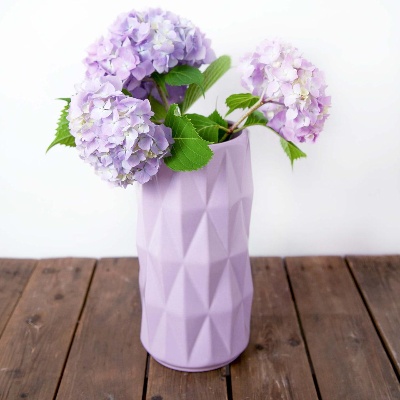 Ваза керамічна Nana ceramics Перун 28 см Лавандовий (2788471813)