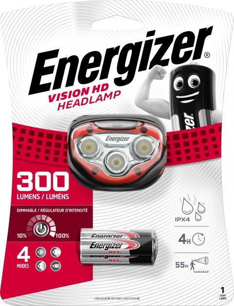Лiхтар ENERGIZER Headlight Vision HD 3xAAA