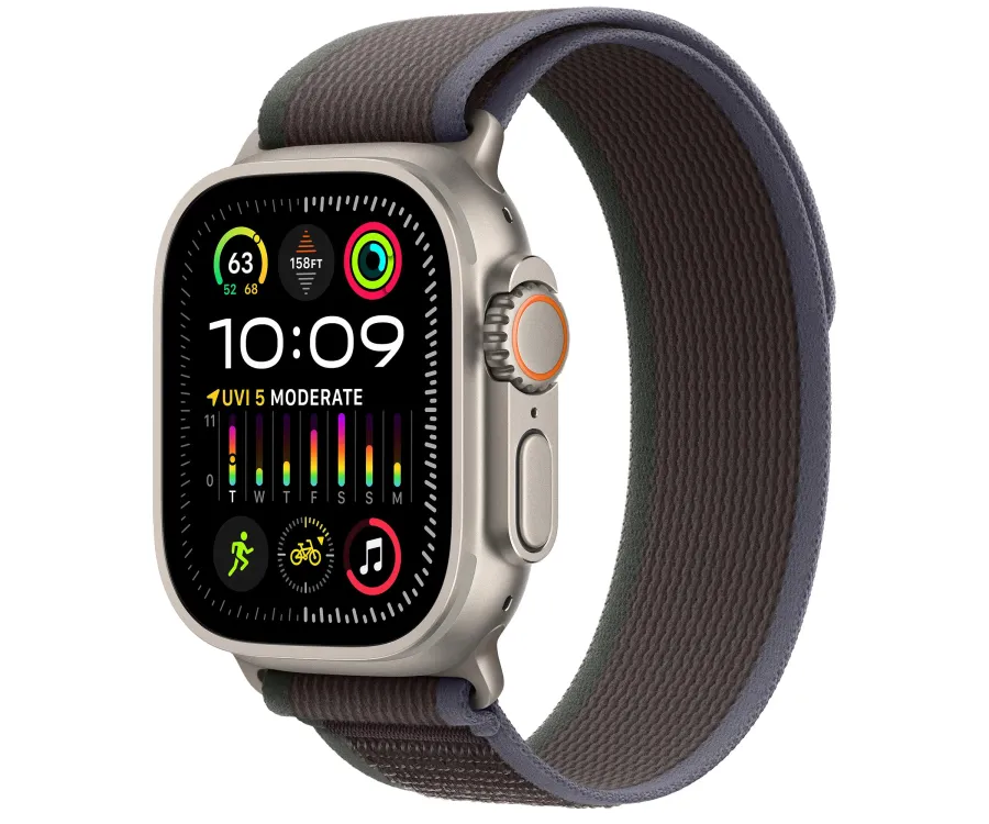 Ремінець тканинний ArmorStandart Trail Loop for Apple Watch All Series 42/44/45/49 мм Blue Black (ARM74229) - фото 1