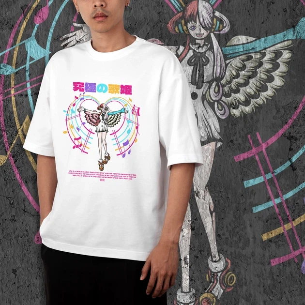 Футболка чоловіча з принтом Ван Піс Uta р. 48 (Anime0273)