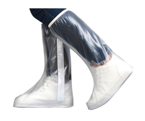 Бахіли водонепроникні високі з потовщеною підошвою 2XL р. 43-44 Бахіли водонепроникні високі з потовщеною підошвою 2XL р. 43-44