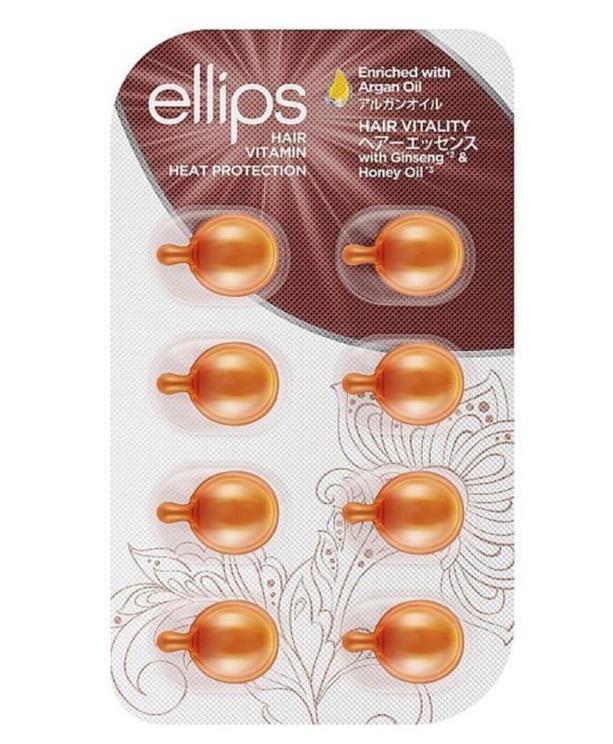 Витамины для волос Ellips Hair Vitamin Hair Vitality здоровье волос с женьшенем и медом 1 мл 8 шт. (790)
