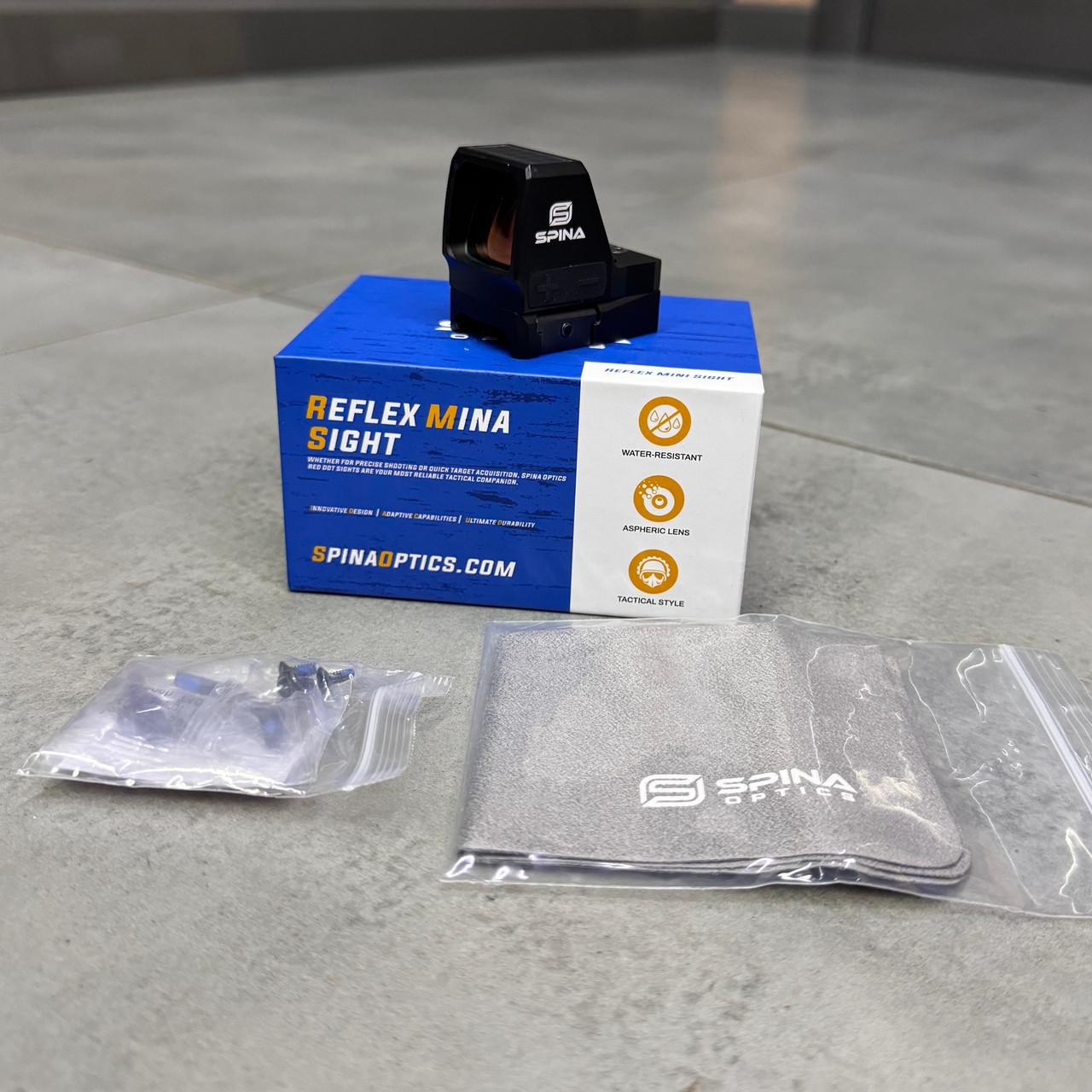 Прицел коллиматорный Spina Optics Scorner Pro 1x22x25 Tactical 3 MOA Solar Red Dot (246842) - фото 2 Прицел коллиматорный Spina Optics Scorner Pro 1x22x25 Tactical 3 MOA Solar Red Dot (246842) - фото 2